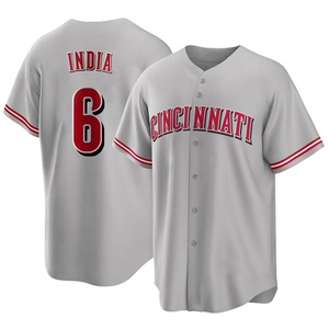 Jonathan India Women's Cincinnati Reds Pitch Fashion Jersey - Black Replica