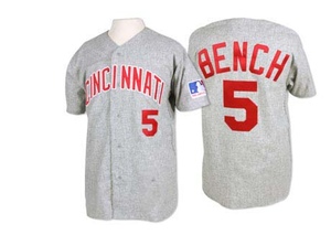 Ricky Karcher Men's Cincinnati Reds Road Jersey - Gray Authentic