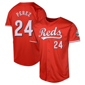 Men's Tony Perez Cincinnati Reds Limited Red Alternate Jersey