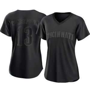 Dave Concepcion Cincinnati Reds Men's Black Midnight Mascot T-Shirt 